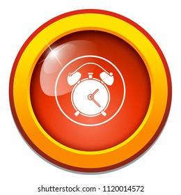 vector alarm system. alert time sign symbol, clock icon