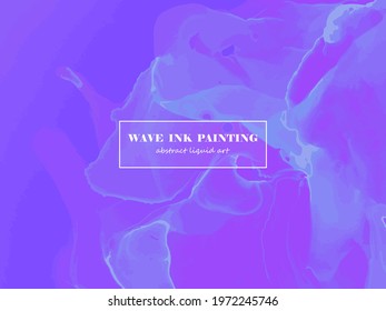 Vector Alcohol Ink Art. Beautiful Graphic Modern Art. Alcohol Ink Modern Style. Colorful Gradient Motion. Marble Abstract Texture. Artistic Effect. Trendy Minimal Modern Style.