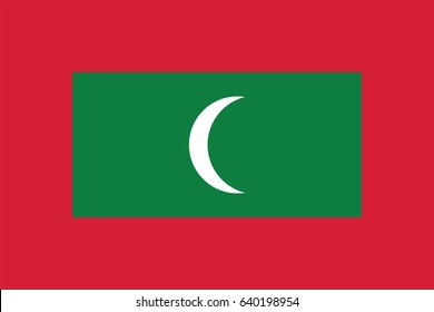 Vector aldives flag, aldives  flag illustration, aldives  flag picture, aldives  flag image