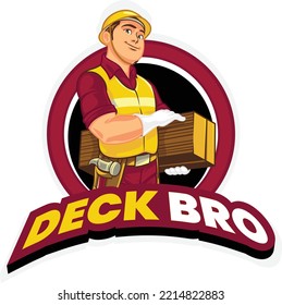 a vector for all deck bro's who work as a deck makers