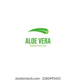 Idea del concepto de diseño del logotipo Vector aloe vera