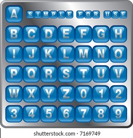 132,369 Alphabet button Images, Stock Photos & Vectors | Shutterstock