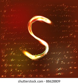 Vector - Alphabet Golden