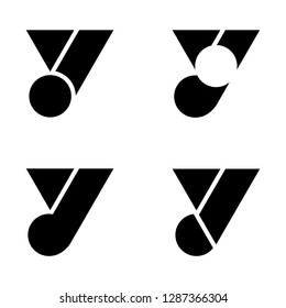 vector alphabet letter y
