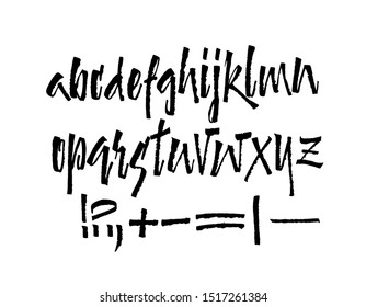 Vector Alphabet. Lettering and Custom Typography for Designs: Logo, for Poster, Invitation, etc.