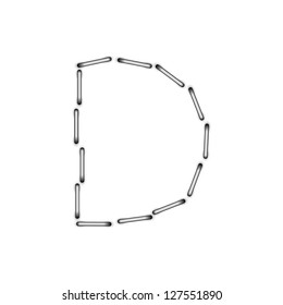vector alphabet on a white background. Eps10