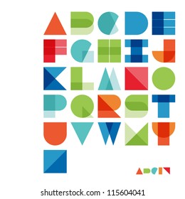 Vector Alphabet Set