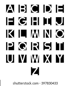 Vector alphabet set. Font for your design