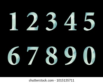 Vector Alphabet Set geometric font