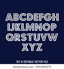 Vector Alphabet Set. Hand drawn triangle alphabet ABS letters - vector.