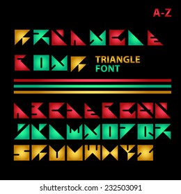 Vector alphabet Set . Vector Illustration Eps. 10