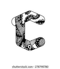 Vector alphabet. Sketchy creative letters collection hand drawn with ink pen for lettering posters, ads, headers, banners and more