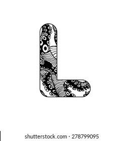 Vector alphabet. Sketchy creative letters collection hand drawn with ink pen for lettering posters, ads, headers, banners and more