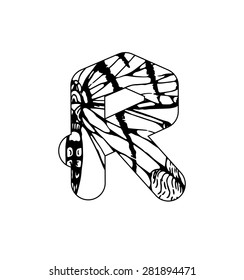 Vector alphabet. Sketchy creative letters collection hand drawn with ink pen for lettering posters, ads, headers, banners and more