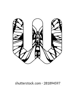 Vector alphabet. Sketchy creative letters collection hand drawn with ink pen for lettering posters, ads, headers, banners and more