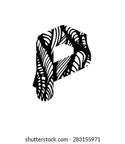 Vector alphabet. Sketchy creative letters collection hand drawn with ink pen for lettering posters, ads, headers, banners and more