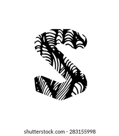 Vector alphabet. Sketchy creative letters collection hand drawn with ink pen for lettering posters, ads, headers, banners and more
