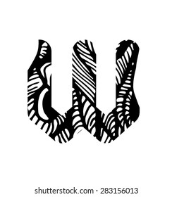 Vector alphabet. Sketchy creative letters collection hand drawn with ink pen for lettering posters, ads, headers, banners and more