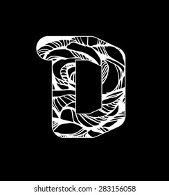 Vector alphabet. Sketchy creative letters collection hand drawn with ink pen for lettering posters, ads, headers, banners and more
