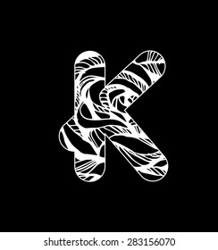 Vector alphabet. Sketchy creative letters collection hand drawn with ink pen for lettering posters, ads, headers, banners and more