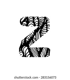 Vector alphabet. Sketchy creative letters collection hand drawn with ink pen for lettering posters, ads, headers, banners and more