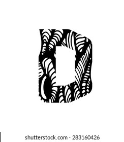 Vector alphabet. Sketchy creative letters collection hand drawn with ink pen for lettering posters, ads, headers, banners and more