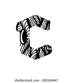 Vector alphabet. Sketchy creative letters collection hand drawn with ink pen for lettering posters, ads, headers, banners and more