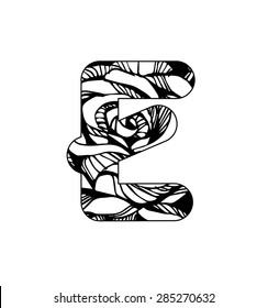 Vector alphabet. Sketchy creative letters collection hand drawn with ink pen for lettering posters, ads, headers, banners and more