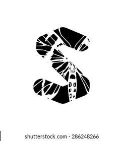 Vector alphabet. Sketchy creative letters collection hand drawn with ink pen for lettering posters, ads, headers, banners and more