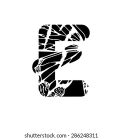 Vector alphabet. Sketchy creative letters collection hand drawn with ink pen for lettering posters, ads, headers, banners and more