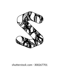 Vector alphabet. Sketchy creative letters collection hand drawn with ink pen for lettering posters, ads, headers, banners and more