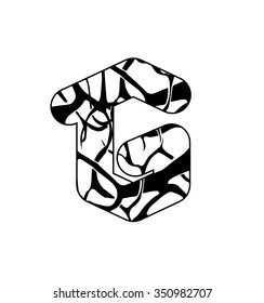 Vector alphabet. Sketchy creative letters collection hand drawn with ink pen for lettering posters, ads, headers, banners and more