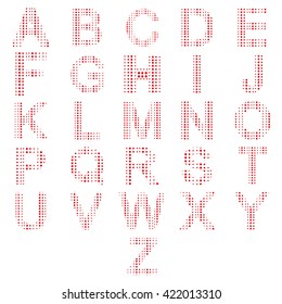 Vector of alphabet symbol or icon