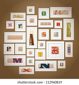 Vector Alphabets Gallery