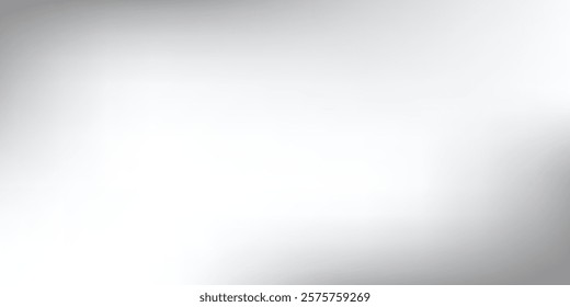 Vector aluminum grey sheet with reflection. Platinum and titanium abstract simple