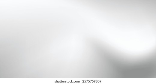 Vector aluminum grey sheet with reflection. Platinum and titanium abstract simple modern design abstract