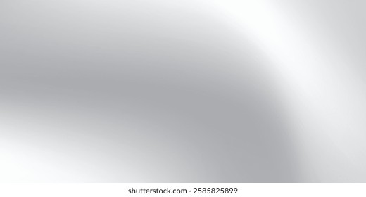 Vector aluminum grey sheet with reflection. Platinum and titanium abstract cold illustration modern art abstract