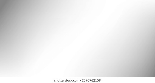 Vector aluminum grey sheet with reflection. Platinum and titanium illustration