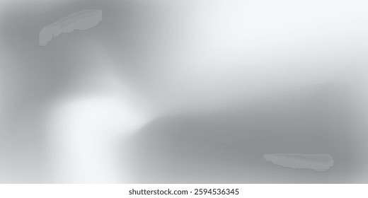 Vector aluminum grey sheet with reflection. Platinum and titanium abstract cold modern