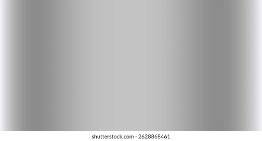 Vector aluminum grey sheet with reflection. Platinum and titanium abstract cold art