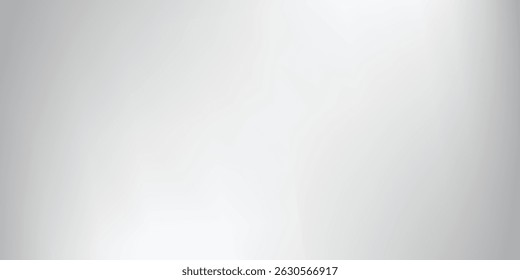 Vektor Aluminium graues Blatt mit Reflexion. Platin und Titan abstrakte Kaltkunst Vektorgrafik