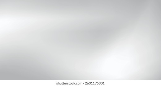 Vector aluminum grey sheet with reflection. Platinum and titanium abstract cold art vector eps10