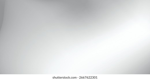 Vektor Aluminium graues Blatt mit Reflexion. Platin und Titan abstrakte kalte Kunst Farbverlauf Vektor Hintergrund abstrakte Elemente Hintergrund 