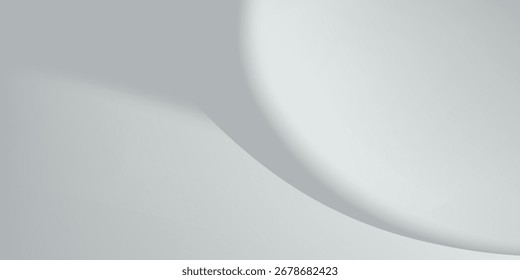 Folha cinza de alumínio vetorial com reflexão. Arte fria abstrata de platina e titânio
