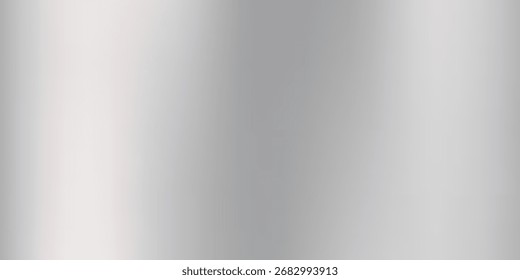 Vektor Aluminium graues Blatt mit Reflexion. Abstrakte Kunst aus Platin und Titan