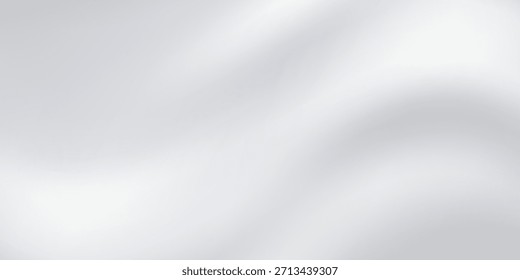 Chapa gris de aluminio Vector con reflexión. Arte frío abstracto de platino y titanio