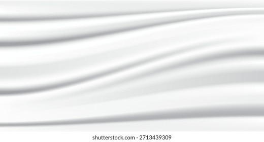 Chapa gris de aluminio Vector con reflexión. Arte frío abstracto de platino y titanio