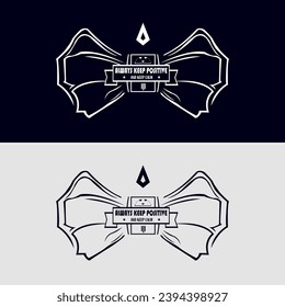 Vector always keep positive and keep calm typography for tshirt