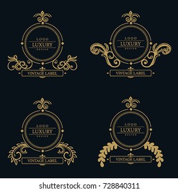 Vector Amazing Luxury Logo Designs