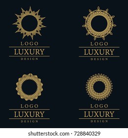 Vector Amazing Luxury Logo Designs